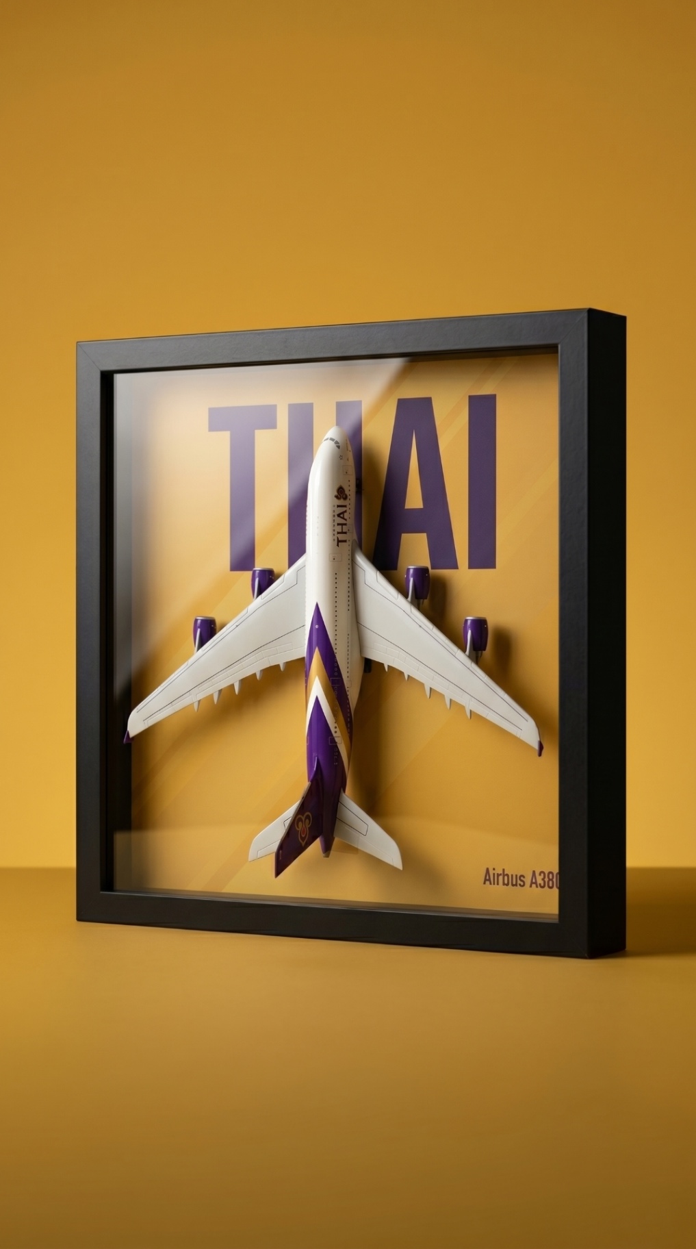 Thai Airways A380 · Amber
